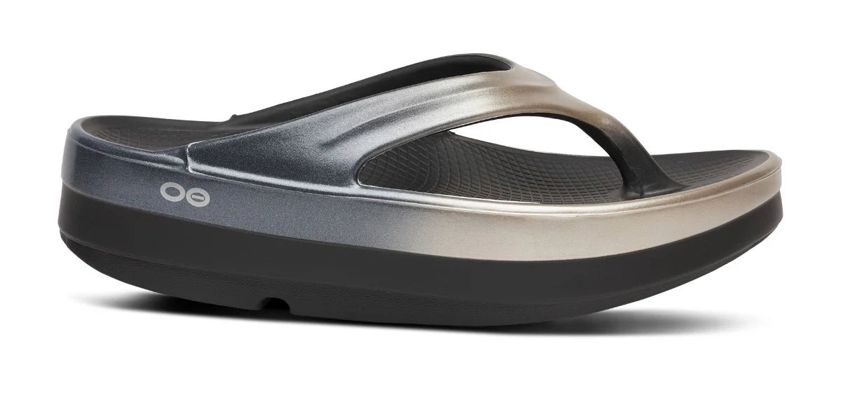 Women's OOmega OOlala Stacked Sandal - Latte Fade - Image 2