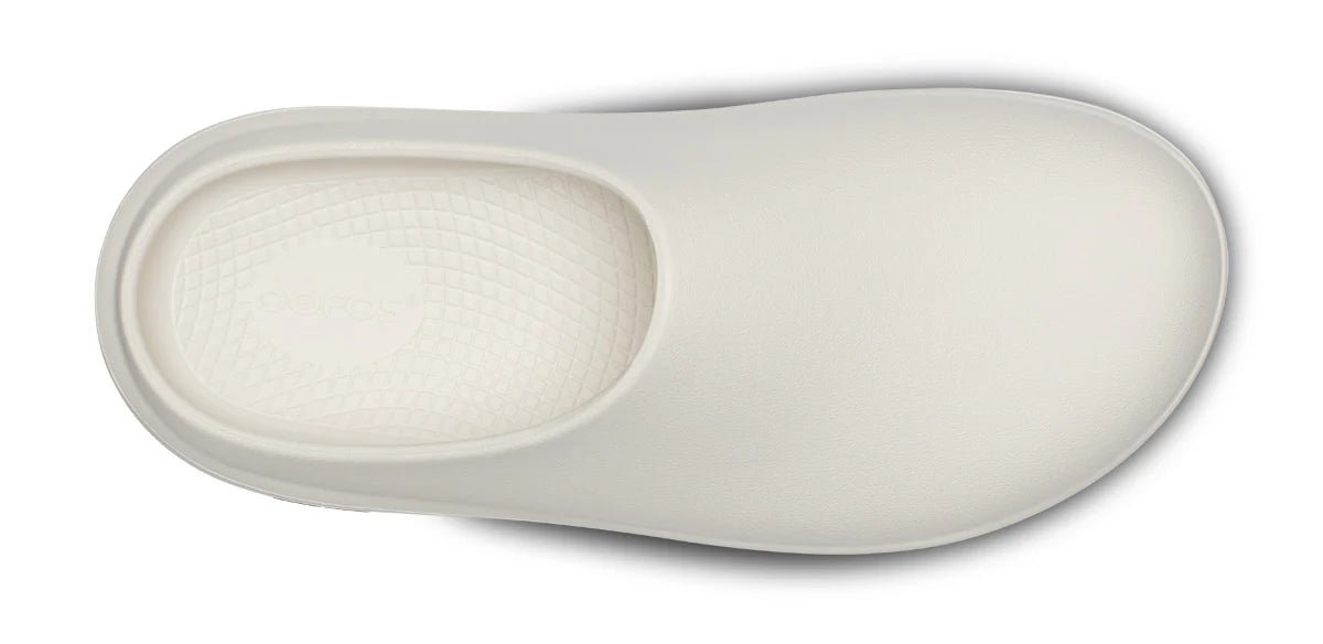 Oofos Sandals Men's Cloog PLUS Clog - Chalk - Image 7