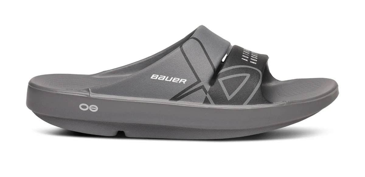 Oofos Sandals BAUER/OOFOS Women's OOahh Sport Slide Sandal – Slate - Image 2