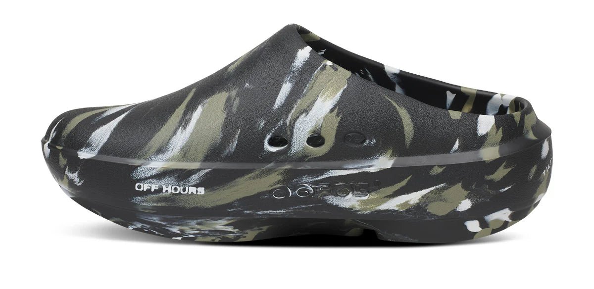 Oofos Sandals TILIT x Oofos Sandals Men's Cloog PLUS Clog - Off Hours Clog - Image 4