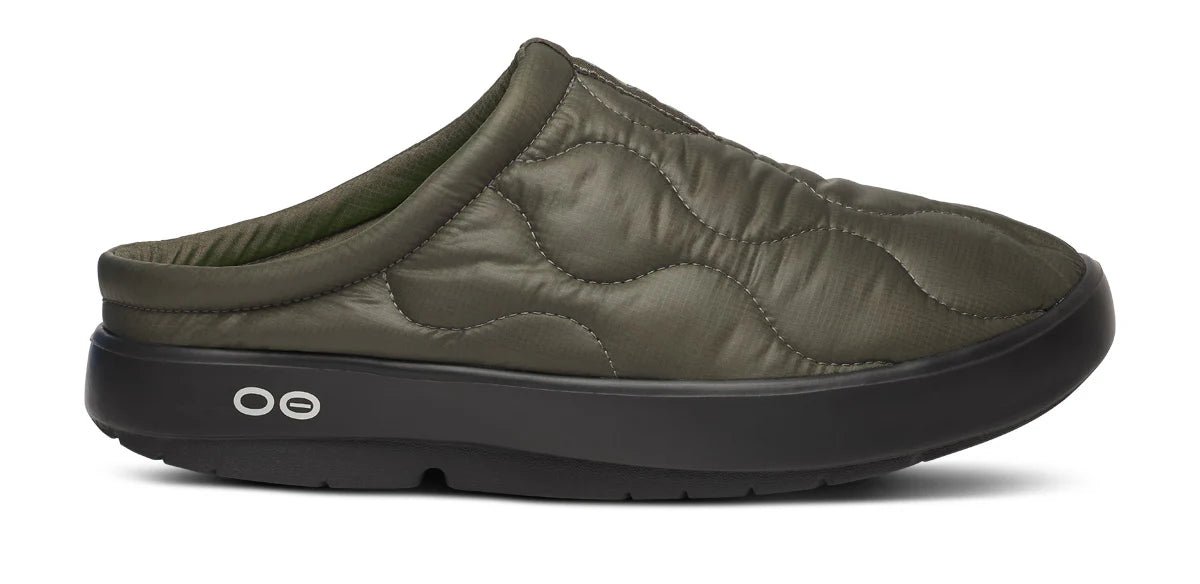 Oofos Sandals Men's OOcoozie Thermo Mule - Alpine Moss - Image 2