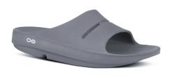 Oofos Sandals Men's OOahh Slide Sandal - Slate