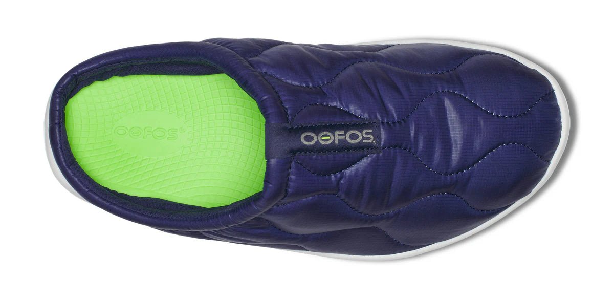 Oofos Sandals Men's OOcoozie Thermo Mule - Navy - Image 6