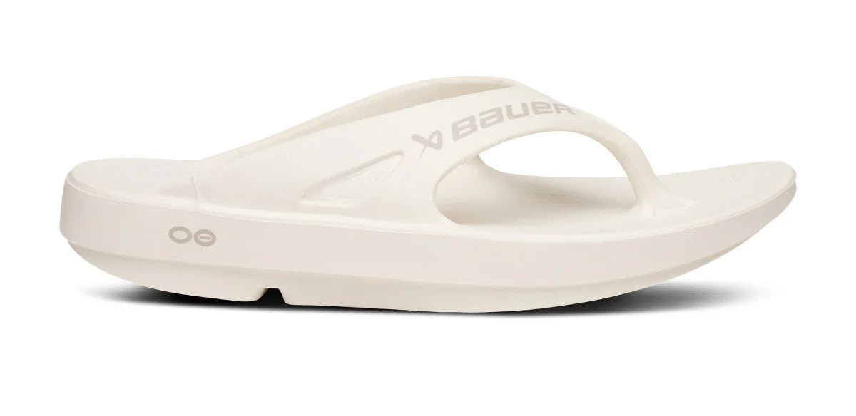 Oofos Sandals BAUER/OOFOS Men's OOriginal Sport Sandal – Chalk - Image 2