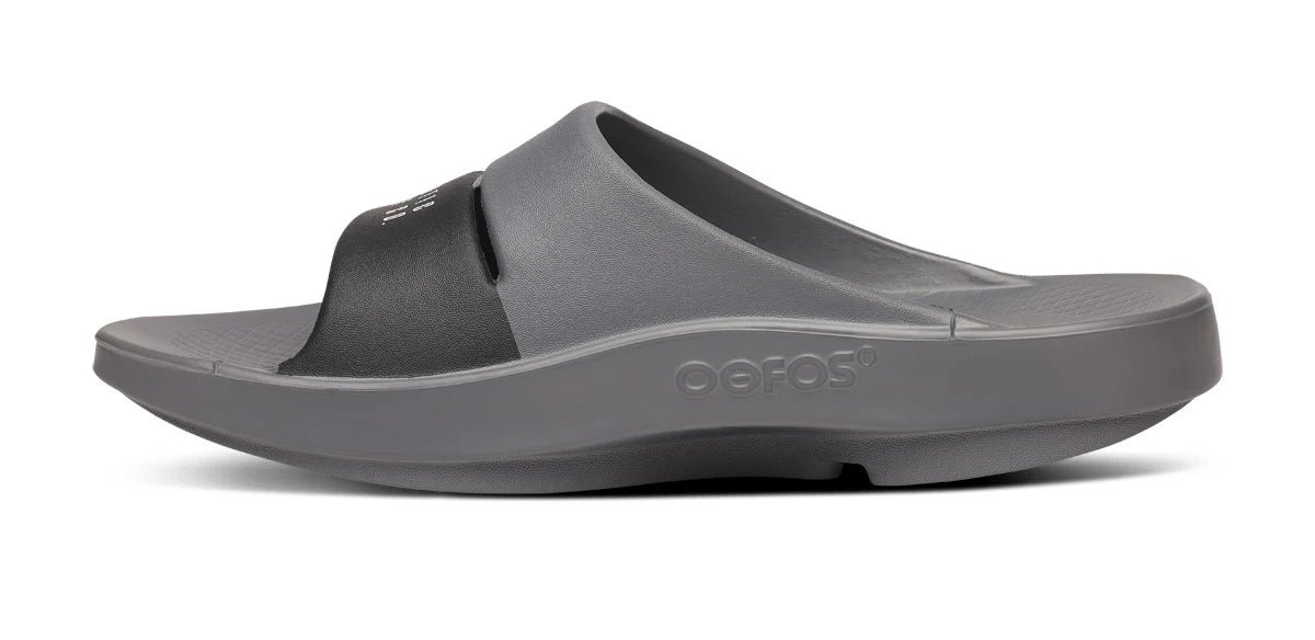Oofos Sandals BAUER/OOFOS Women's OOahh Sport Slide Sandal – Slate - Image 4