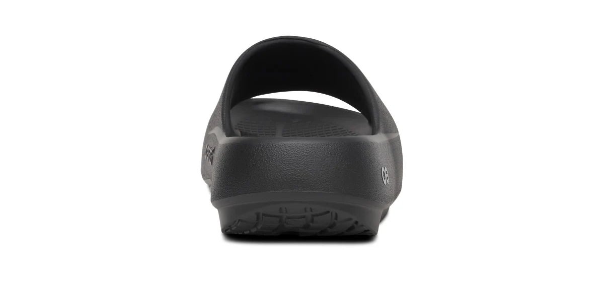 Oofos Sandals Women's OOahh PLUS Slide Sandal - Black - Image 6