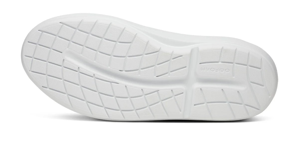 Oofos Sandals Men's Club+ White - Image 9
