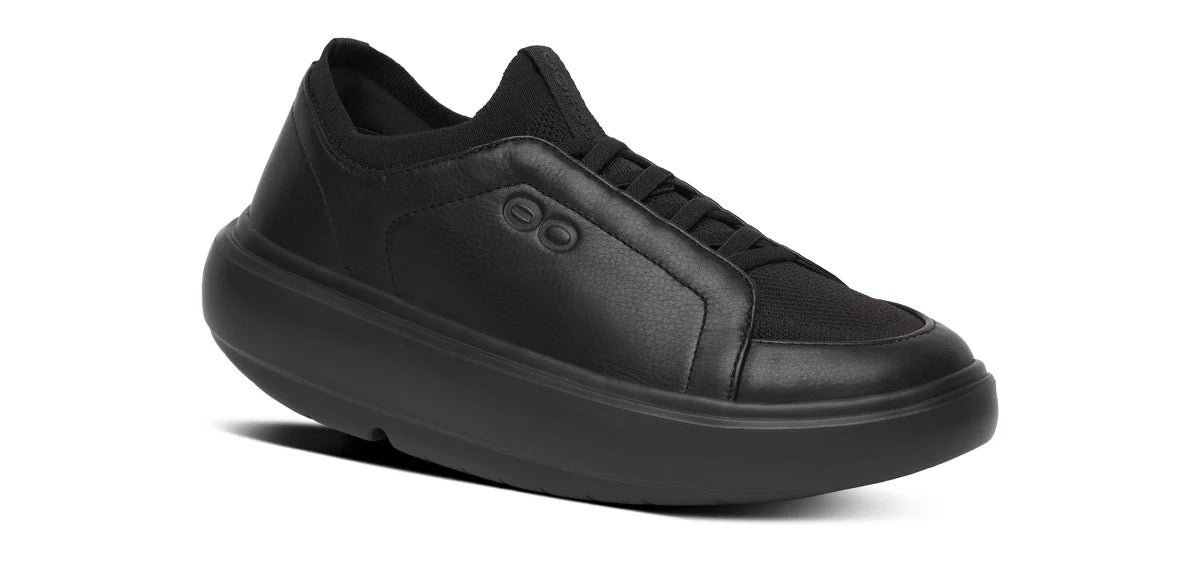 Oofos Sandals Women's Club+ Black Black