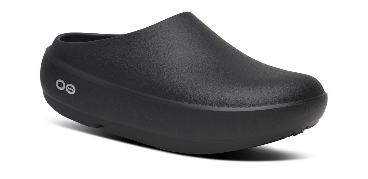 Oofos Sandals Men's Cloog PLUS Clog - Black