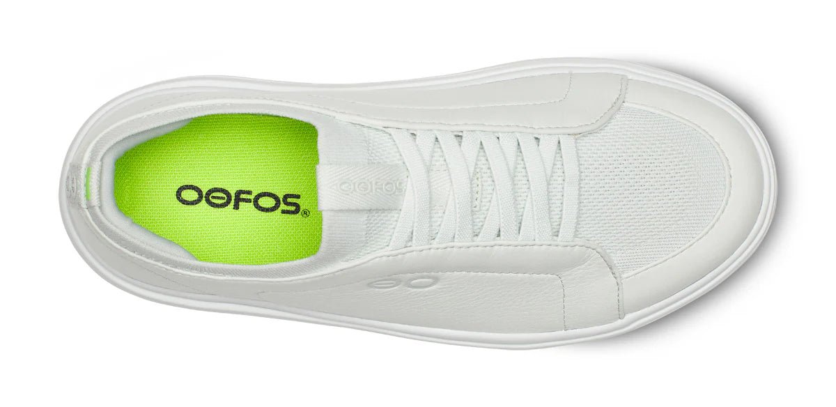 Oofos Sandals Men's Club+ White - Image 8