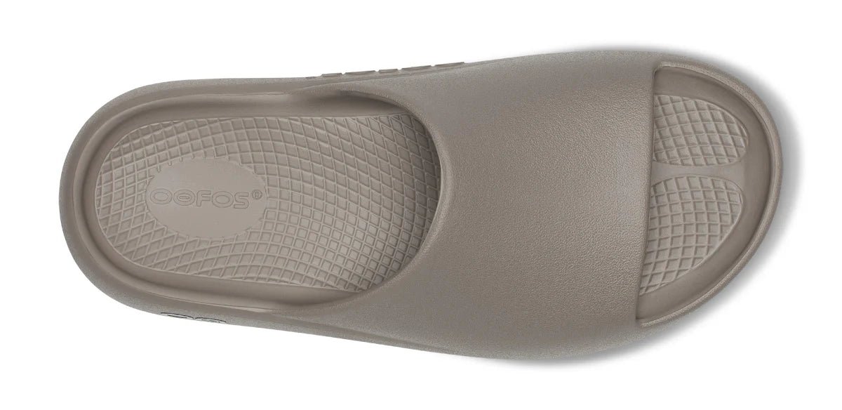 Oofos Sandals Women's OOahh PLUS Slide Sandal - Driftwood - Image 7