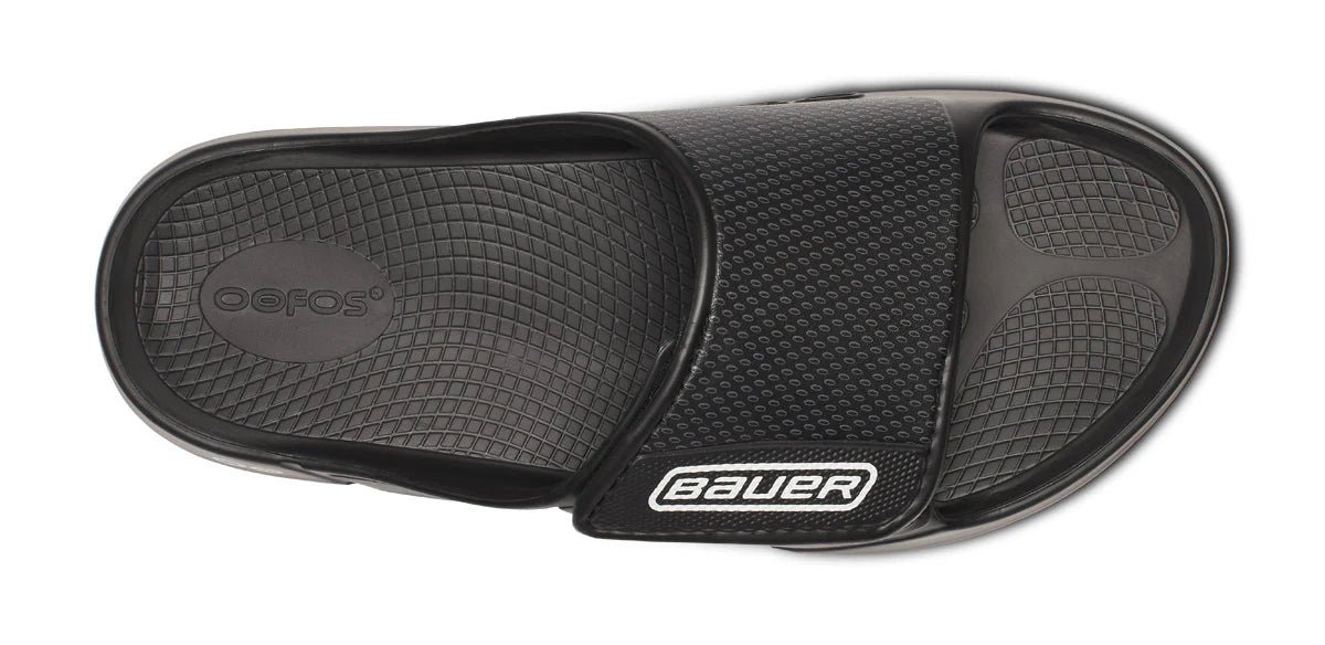 Oofos Sandals BAUER/OOFOS Women's OOahh Sport Flex Sandal – Black - Image 6