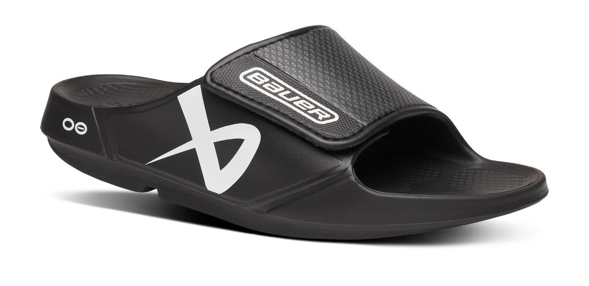 Oofos Sandals BAUER/OOFOS Women's OOahh Sport Flex Sandal – Black
