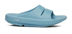 Alternative view of Oofos Sandals Men's OOahh Slide Sandal - Ocean Blue