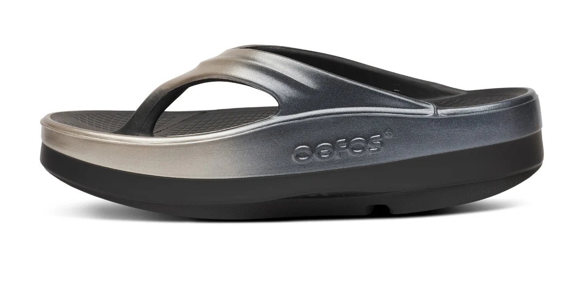 Women's OOmega OOlala Stacked Sandal - Latte Fade - Image 4