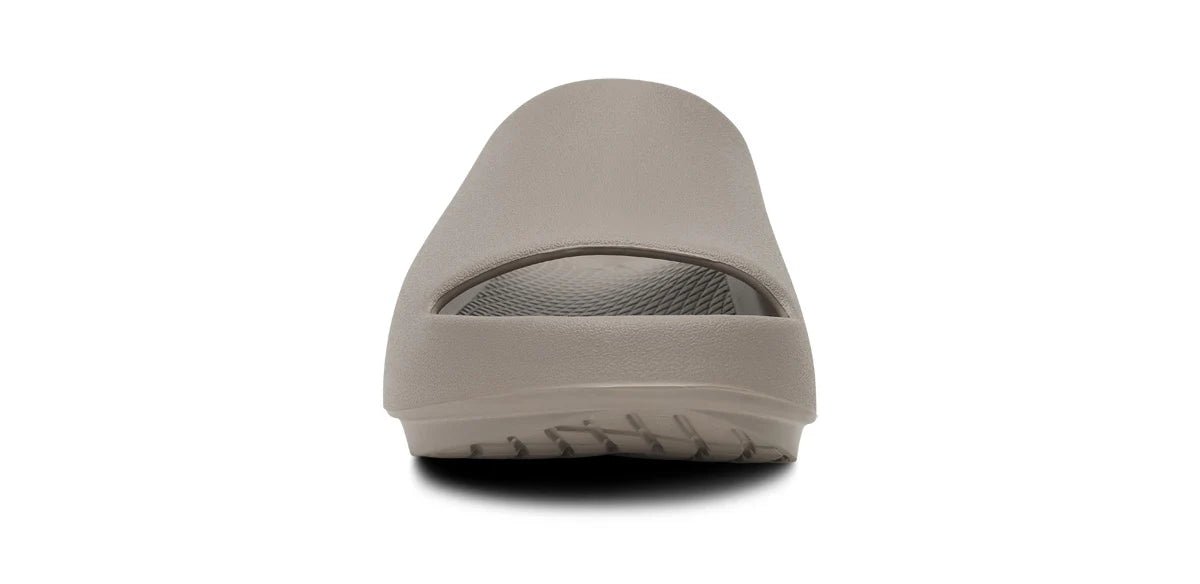 Oofos Sandals Women's OOahh PLUS Slide Sandal - Driftwood - Image 4