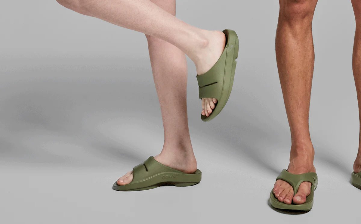 Oofos Sandals Women's OOahh Slide Sandal - Foliage (SALE) - Image 8