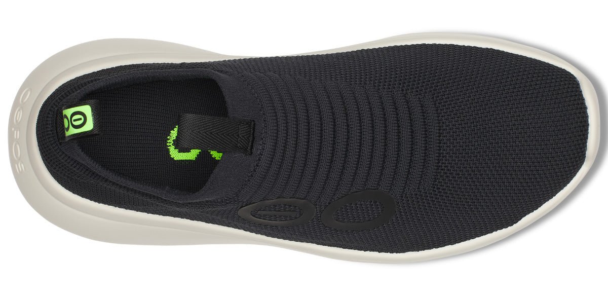 Oofos Sandals Men's OOmy Zen - Chalk Black - Image 6