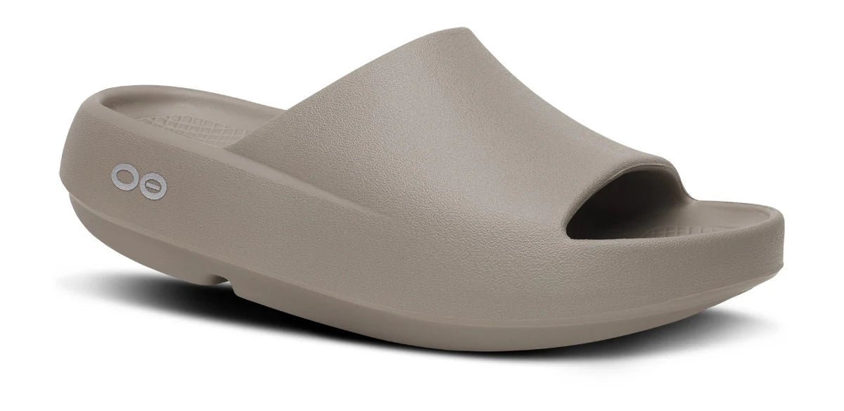 Oofos Sandals Women's OOahh PLUS Slide Sandal - Driftwood