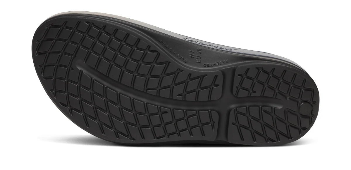 Women's OOmega OOlala Stacked Sandal - Latte Fade - Image 7