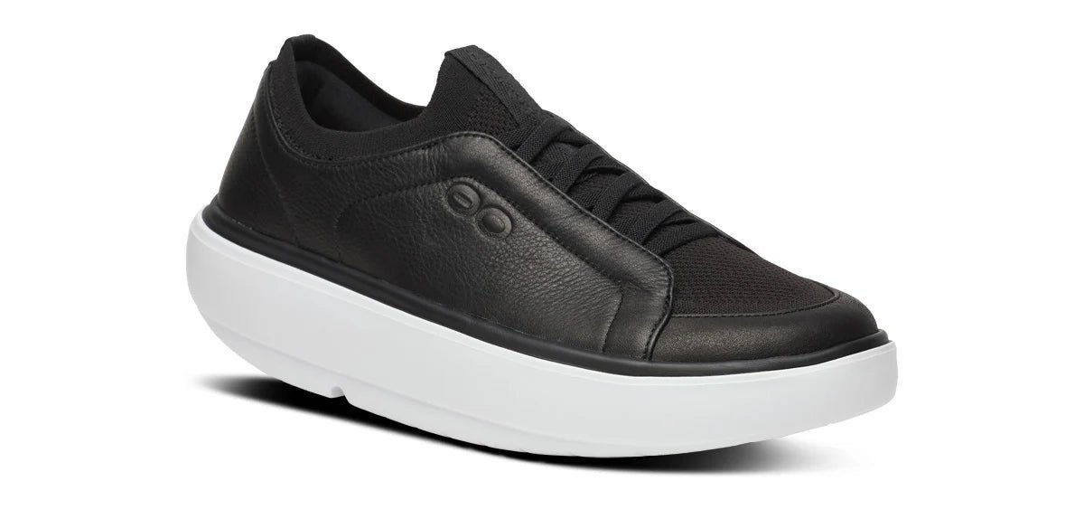 Oofos Sandals Women's Club+ Black