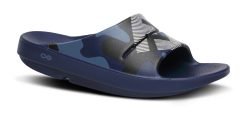 Oofos Sandals FJ X Oofos Sandals Men's OOahh Sport Slide Sandal - Navy Camo
