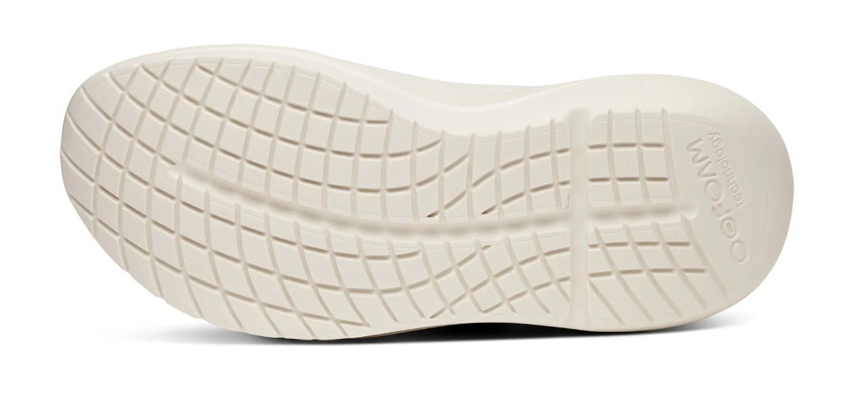 Oofos Sandals Men's OOmy Zen - Chalk Black - Image 7