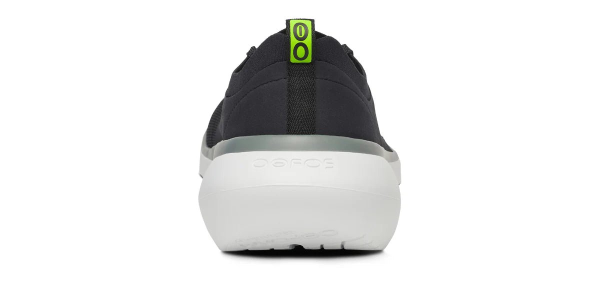 Oofos Sandals Men's OOmy Stride - White Black - Image 5