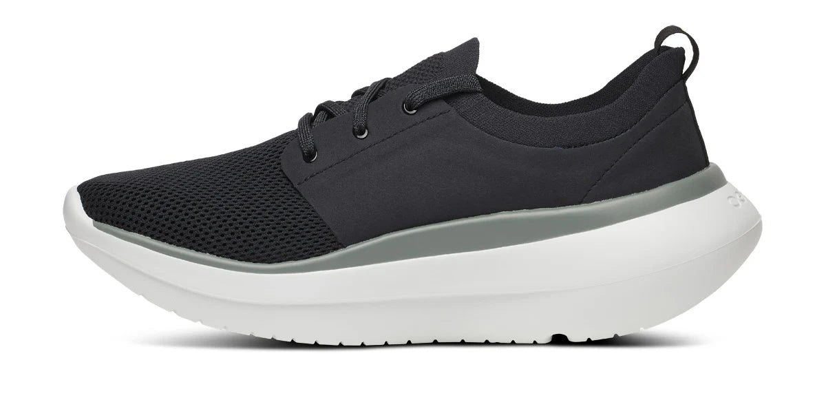 Oofos Sandals Men's OOmy Stride - White Black - Image 4