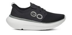 Alternative view of Oofos Sandals Men's OOmy Stride - White Black