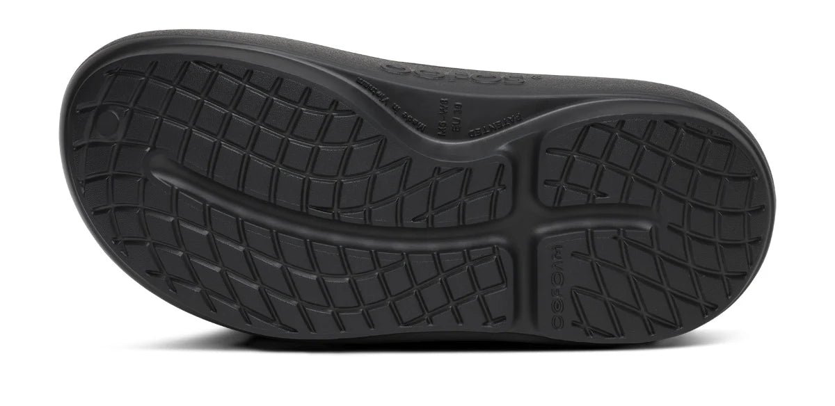 Oofos Sandals Men's Cloog PLUS Clog - Black - Image 8
