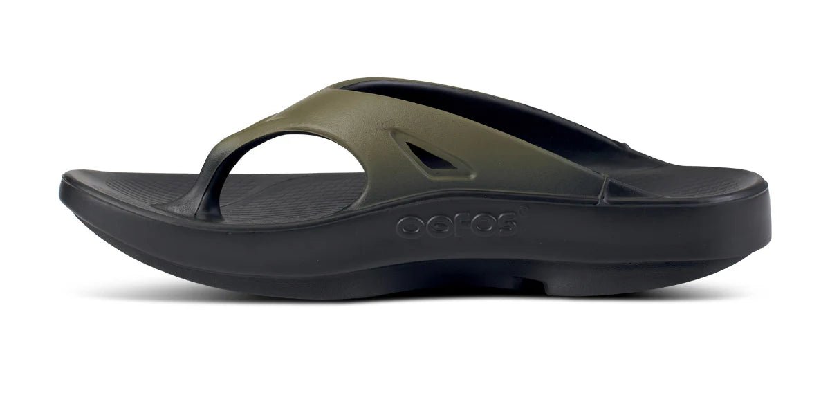 Oofos Sandals Men's OOriginal Sport Sandal - Tactical Green - Image 4
